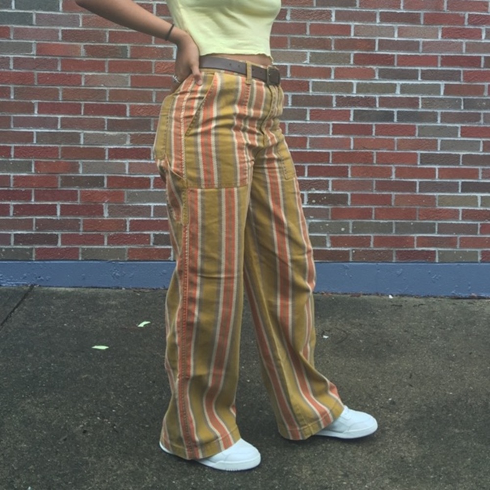 Retro Style High Wasted Pants